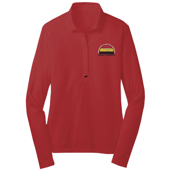 Nike Ladies Long Sleeve Dri-FIT Stretch Tech Polo Thumbnail