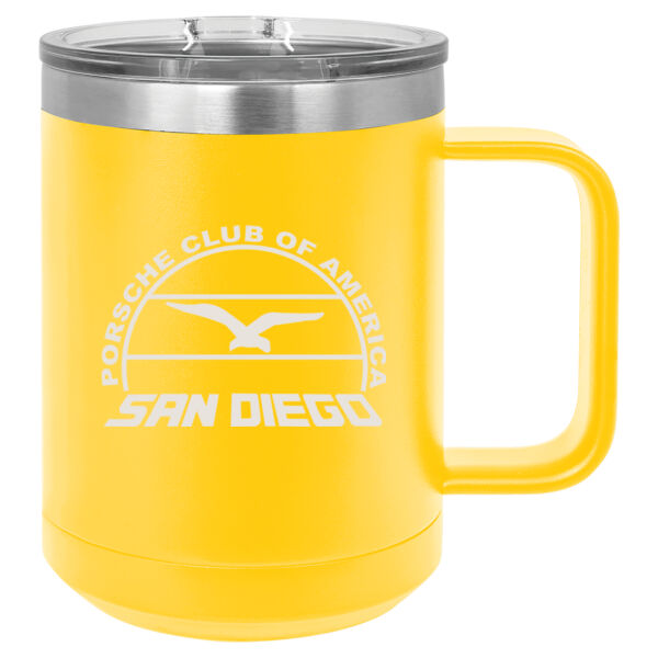 15oz Stainless Steel Coffee Mug Thumbnail