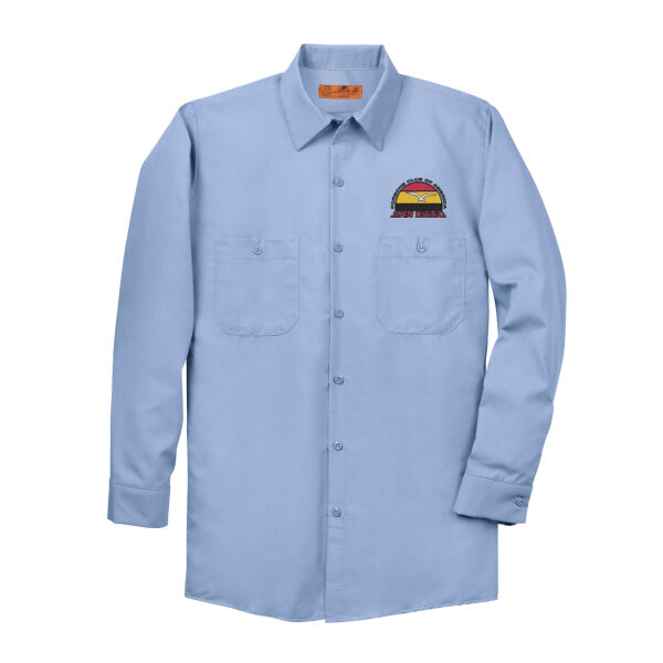Red Kap Long Sleeve Industrial Work Shirt Thumbnail