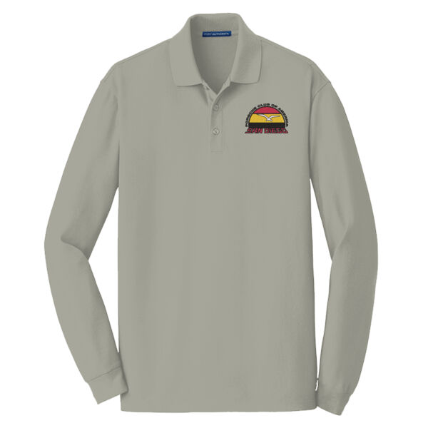 Tall EZCotton™ Polo Longsleeve 2 Thumbnail